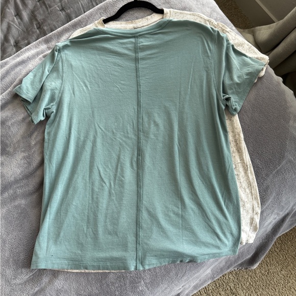 Women's Teal and Cream Tops - Picture 3 of 3